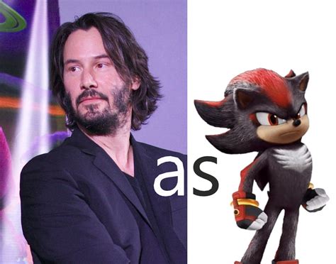 Keanu Reeves Shadow the Hedgehog